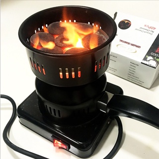 cel_portátil hot plat rápido quema shisha hookah quemador de carbón calentador de carbón