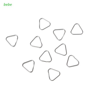 bebe 10 unids/set metal triángulo anillos split digital correa de cámara gancho piezas de repuesto
