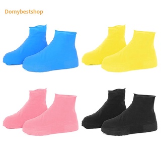 Domybestshop * 2 Pzs Zapatos De Silicona Impermeables Para Exteriores/Días Lluviosos/Protector De Botas