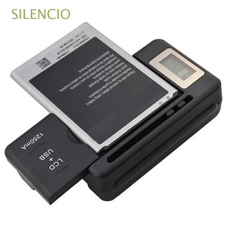 SILENCIO Hot Pantalla LCD indicador Nuevo Puerto USB Cargador de batería de teléfono Portable Pared Práctico US Plug Universal