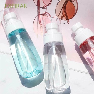 expirar portátil vacío spray botellas de viaje desinfectante botella perfume transparente rellenable exprimir transparente contenedores cosméticos