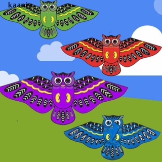 [ykai] nuevas cometas voladoras de búho de dibujos animados para niños adultos al aire libre diversión deportes cometas gbz