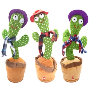 Cactus Bailarin Mexicano, Canta, Baila y Repite, con luz LED (1)