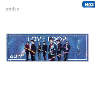 Ggdse Kpop BLACKPINK TWICE ITZY GOT7 TXT soporte Banner Fans concierto colgante Banner
