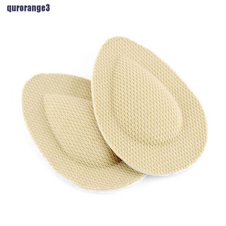 qurorange3 Pair Forefoot Metatarsal Ball of Foot Support Pads Cushions Sore Pain Insole WQFC