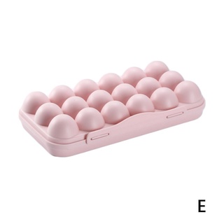12/18 Grids Egg Holder Tray Storage Refrigerator Fridge Box J0U4 Plastic Container Y1Y2 Case K5S8 (7)