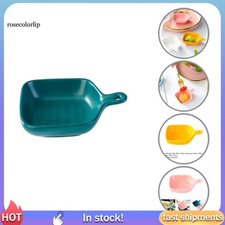 Rr amplia aplicación plato de salsa Mini placa de porcelana vajilla de cocina exquisita para el hogar