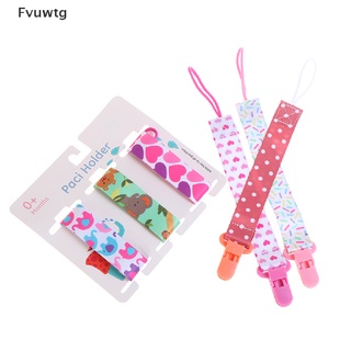 Fvuwtg 3 pzas/Conjunto chupón sujetador con clip y cordón Para bebé