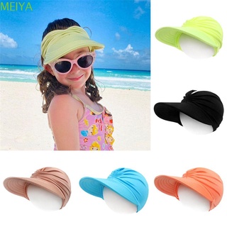 MEIYA Al Aire Libre Verano De Ala Ancha Protección Solar Gorras De Playa Anti-UV Parasol Sombrero Para Niños De Sol/Multicolor