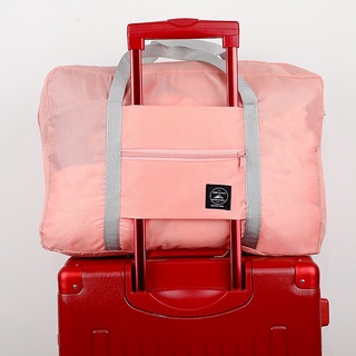 Oxford tela plegable de un hombro portátil bolsa de almacenamiento de gran capacidad impermeable al aire libre bolsa de viaje