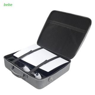 bebe - bolsa de almacenamiento portátil para ps5, base de carga y mango, discos y cable de carga organizador (1)