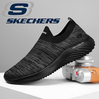 Skechers hombres GO Walk luz zapatillas de deporte deslizamiento en los hombres zapatos de deporte de verano zapatos para correr (1)