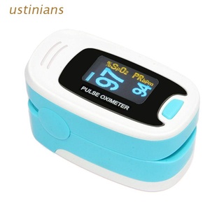 ustinians.mx Fingertip Pulse Oximeter Blood Pressure Oximetry Home Heart Rate Oxygen Saturation Monitor