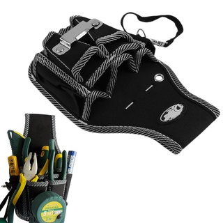 hupo1 9 in1 Electrician Waist Pocket Tool Belt Pouch Bag Screwdriver Utility Holder