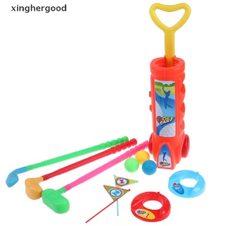 xinghergood 1 juego de juguetes de club de golf para niños al aire libre, mini golf, deportes, juguete educativo xhg