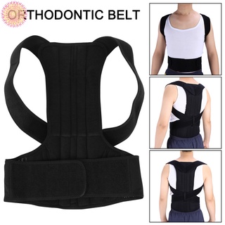 Corrector de postura ajustable espalda hombro soporte Corrector cinturón banda para hombres mujeres