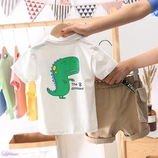 Summer Baby Boys Short Sleeve Tops Blouse T-shirt+Shorts Children Casual Outfits Sets