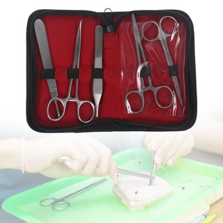 am kit de práctica de sutura profesional que incluye todas las herramientas básicas de sutura de 5 piezas