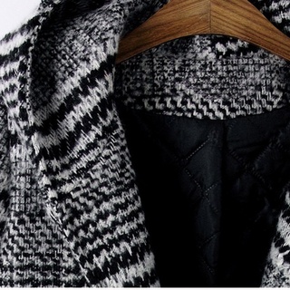 Más el tamaño de invierno de las mujeres de celosía abrigo caliente engrosamiento de lana abrigo (6)