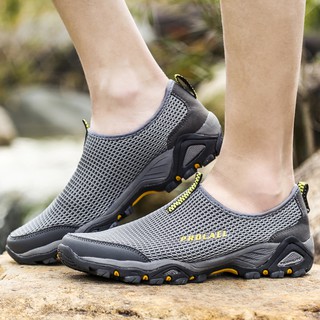 Al aire libre senderismo zapatos de los hombres zapatos de deporte impermeable Trekking zapatillas Kasut senderismo