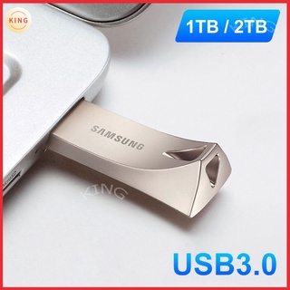 SAMSUNG Flash Drive 2TB Gran Capacidad USB 3.0 Metal Pendrive Memory Stick Almacenamiento U Disk KING