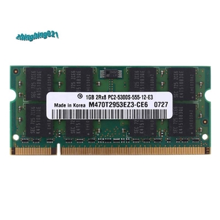 Memoria RAM DDR2 de 1GB para portátil 2RX8 1.8V PC2-5300S 667MHZ 200Pins SODIMM memoria portátil