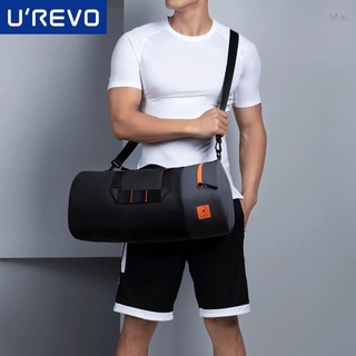 ^^ UREVO - bolsa de gimnasio deportiva con bolsillo húmedo y compartimento para zapatos, multifuncional, bolsa de viaje, 20 l, gran capacidad, bolsa de mensajero para hombres, mujer, Fitness, viaje