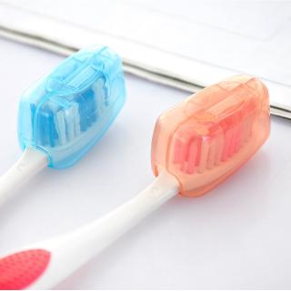 Juego de 5 fundas para cabeza de cepillo de dientes, a prueba de polvo, soporte protector para baño, necesidades diarias (6)