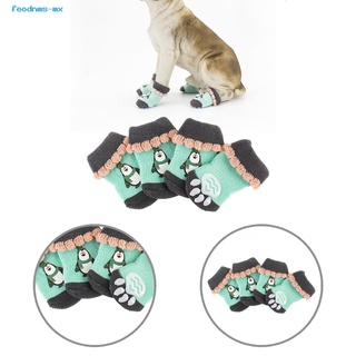 feodnms.mx - calcetines cortos de buena elasticidad para mascotas, perros, antideslizantes para otoño