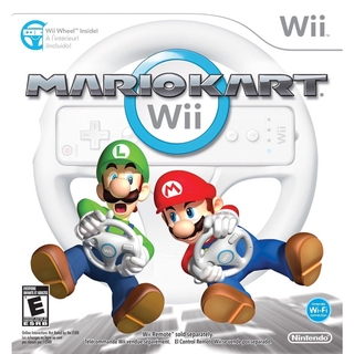 Nintendo Wii Mario Kart - tarjeta de juego
