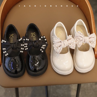 Las niñas solo zapatos otoño 2021 bebé pequeña princesa zapatos de los niños zapatos de cuero de los niños zapatos 2021 (9)