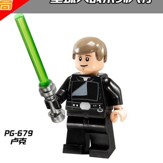 Luke Skywalker Open PG679 Star Wars minifigura Lego PG8034