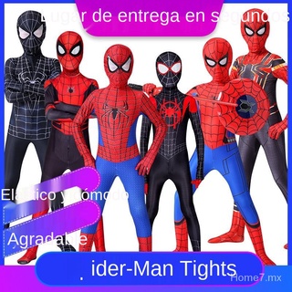 Favorito (1.2mil) Spider-Man Homecoming Iron Spiderman Traje De Superhéroe Disfraz De Cosplay Mono Para Niños Y Adultos (6)