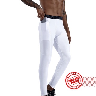 pantalones de fitness para hombre con bolsillos para correr, entrenamiento, estiramiento, mallas deportivas y p6t0