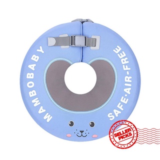 bebé inflable cuello de seguridad bebé anillo de natación cuello de piscina casa especial a1r9