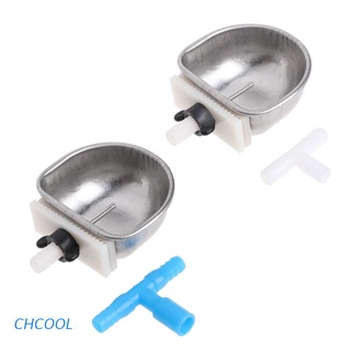 chcool conejo bebedor automático alimentador de agua fix bowl acero inoxidable t equipo de articulación