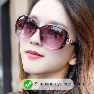 nuevas gafas de sol polarizadas de las mujeres a prueba de rayos uv gafas de sol de las mujeres de estilo coreano red de moda roja cabeza de zorro de las mujeres gafas de sol