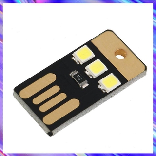 2016 mini usb de alimentación led de luz de bolsillo de la tarjeta de la lámpara portátil (5)