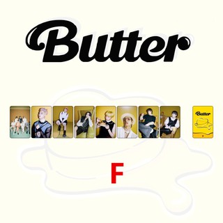 7 unids/set bts 2021 butter album photocards polaroid pequeña tarjeta (7)