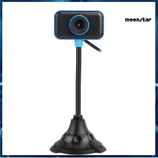moonstar Flexible USB 2.0 480P cámara de vídeo PC cámara web Digital con micrófono