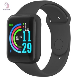 Reloj inteligente 8 colores Y68 Bluetooth con Monitor Fitness/Monitor de presión Arterial/reloj inteligente de frecuencia cardiaca para hombre (6)