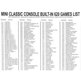 MINI CONSOLA RETRO 620 GAMES (2)