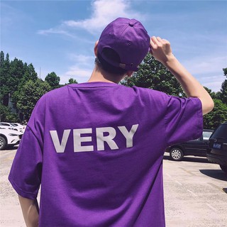 Púrpura suelto camiseta niño
