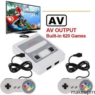 NEW Mini Retro TV Game Console Classic 620 Built-in Games With 2 Controllers makeupaaa