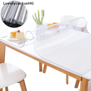 [LovelycactusHG] 60x40cm desk pad transparent writing pad pad wipeable Waterproof and oil proof Recommended