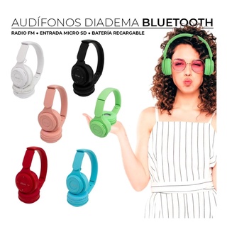 Audífonos de diadema bluetooth
