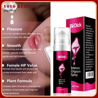 DROPS yoyofruit lubricación placer gel spray femenino placer crema gotas spray inofensivo productos adultos