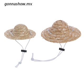 gonnashow.mx sombrero hawaiano estilo mascota sombrero perro gato sombrero pequeño/gran diámetro 14cm 16cm