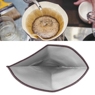 Filtro de café plateado de acero inoxidable filtro de café malla de acero inoxidable filtro de café bolsa de malla (1)