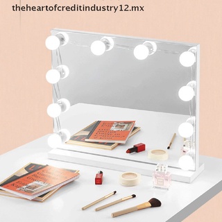 [TH12 . MX] Kit De Luces LED De Estilo Hollywood Para Maquillaje , Tocador , USB , Espejo (8)
